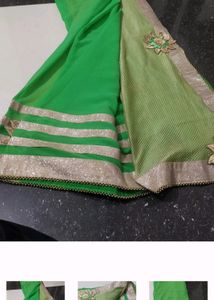 Light Green Saree