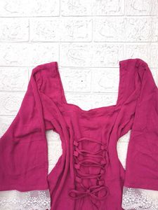 Corset Back Pinteresty Kurti🌷