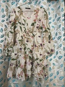 Floral Print Mini Dress