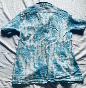 Zudio Blue And White Shirt