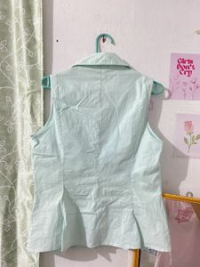 Y2K style vest shirt