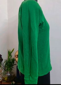 Green Sweater Like Top