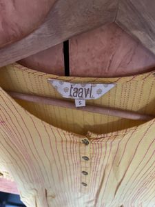 Taavi Yellow Striped Dress