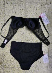 Black Bra &amp; Panty Set