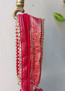 Rani Pink Royal  Indian Potli Bag