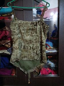 Olive Green Cami Top