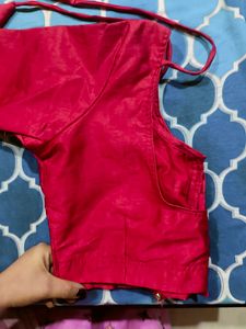 Brand New Full Sleeves Red Blouse
