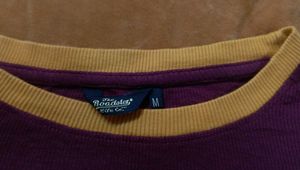 Maroon solid knitted regular top,