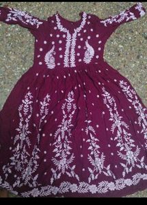 Kurta In Frock Style