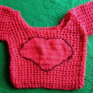 Woolen Handmade Crop Top
