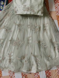 Lehenga With Crop Top