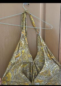 Paisley Print Maxi Dress