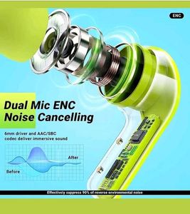 Wireless Earbuds - Green