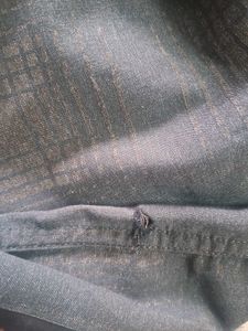 Oversized Cropped Graphic Print Shirt