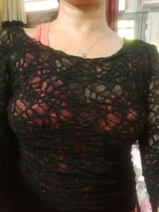 Stretchy Net Top