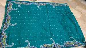 Very Heavy Work Saree
