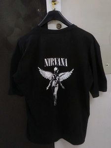 Nirvana Graphic Oversized Tshirt