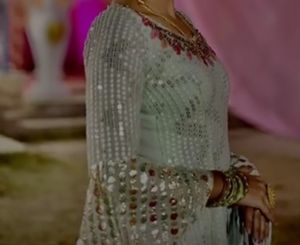 Designer Dress With Heavy Dupatta And Straight Pan