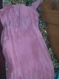 Pink Suit Readymade Pent With Chunni