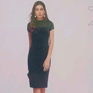 Westturn Women Bodycon Black Dress