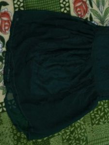 New Green Dress With Dupatta And Plazzo