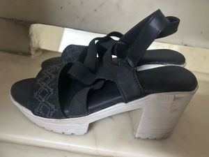 Black Platform Sandals