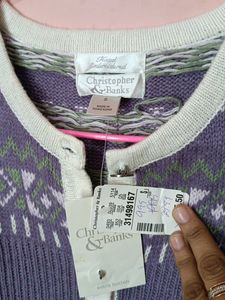 Vintage Patterned Cardigan