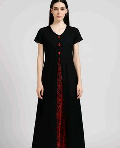 Stylish Split Kruta Trouser Set With Net Work