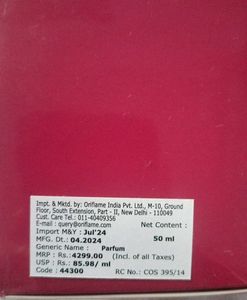 Love Potion Sensual Ruby Perfume
