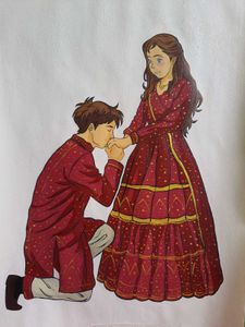 Ghibli Art Painting(Best Gift For Your loved Once)