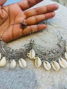 Set Of 3 Oxidised Earings