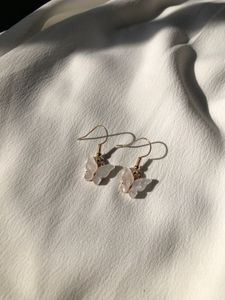 🦋White Butterfly Earrings🦋