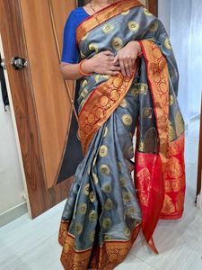 Grey Saree
