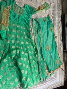 Frok Duppta Set With Purs Free