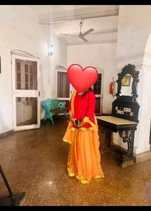 Lehanga With Peplum Frock Choli