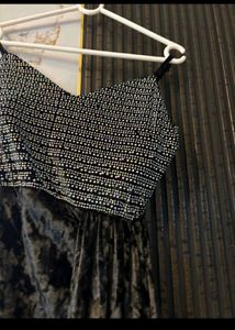 Black Dress With Shrug