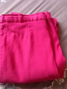 Pink Cotton Pant