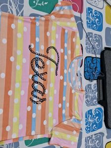 Multicolour POLKA dot Top For Women