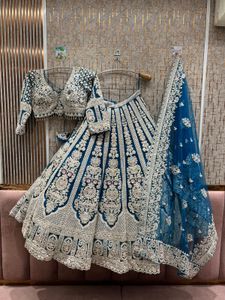 Bridal Lehenga Choli Set with Dupatta