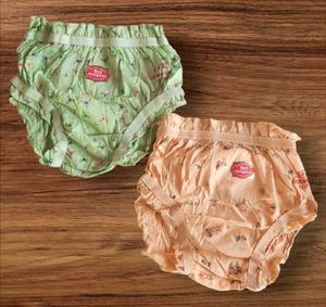 Set Of 8 Cotton Bloomers For Kids