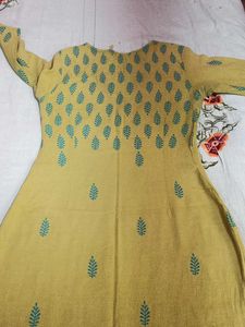 Leaf Print Kurta