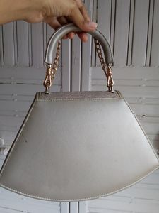 Exotic&#39; Silver Handbag
