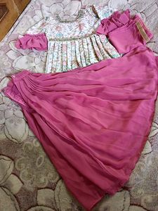 Baby Girl Flora Plazo Dress