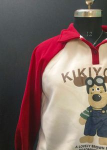 Fun Graphic Print Pullover