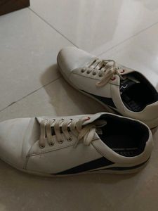 For Sale: Spykar White Shoes (Gently Used)
