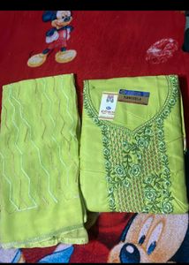 Women Unstitched Dress Material