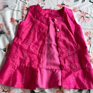 Girls Ethnic Dress Set For Garba