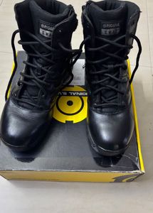 Black Tactical Boots - Size 9