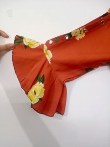 FLORAL TOP FORMAL WEAR