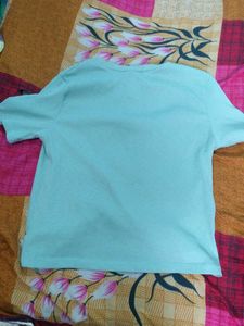 Cute Light Blue Top